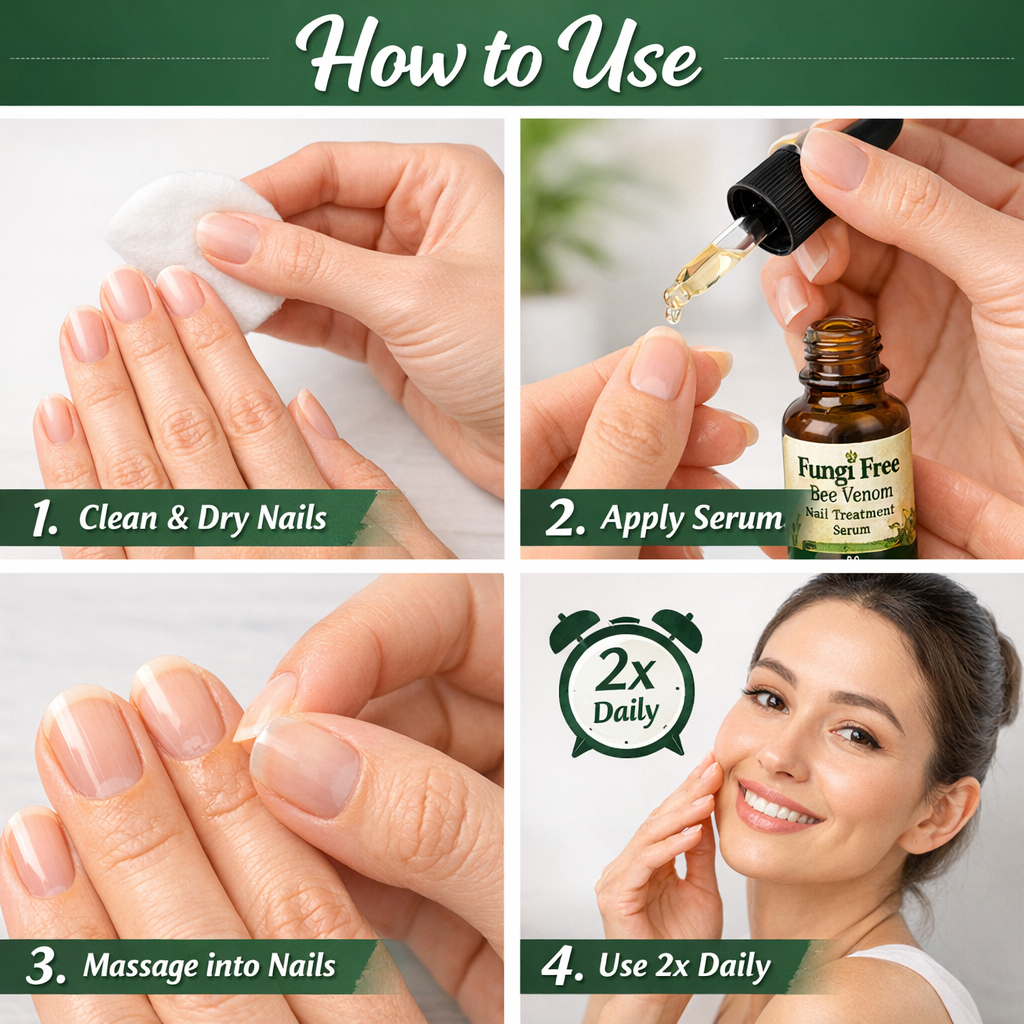 Bee Venom Nail Care Serum – Nail Hygiene & Appearance Support (15 ml)
