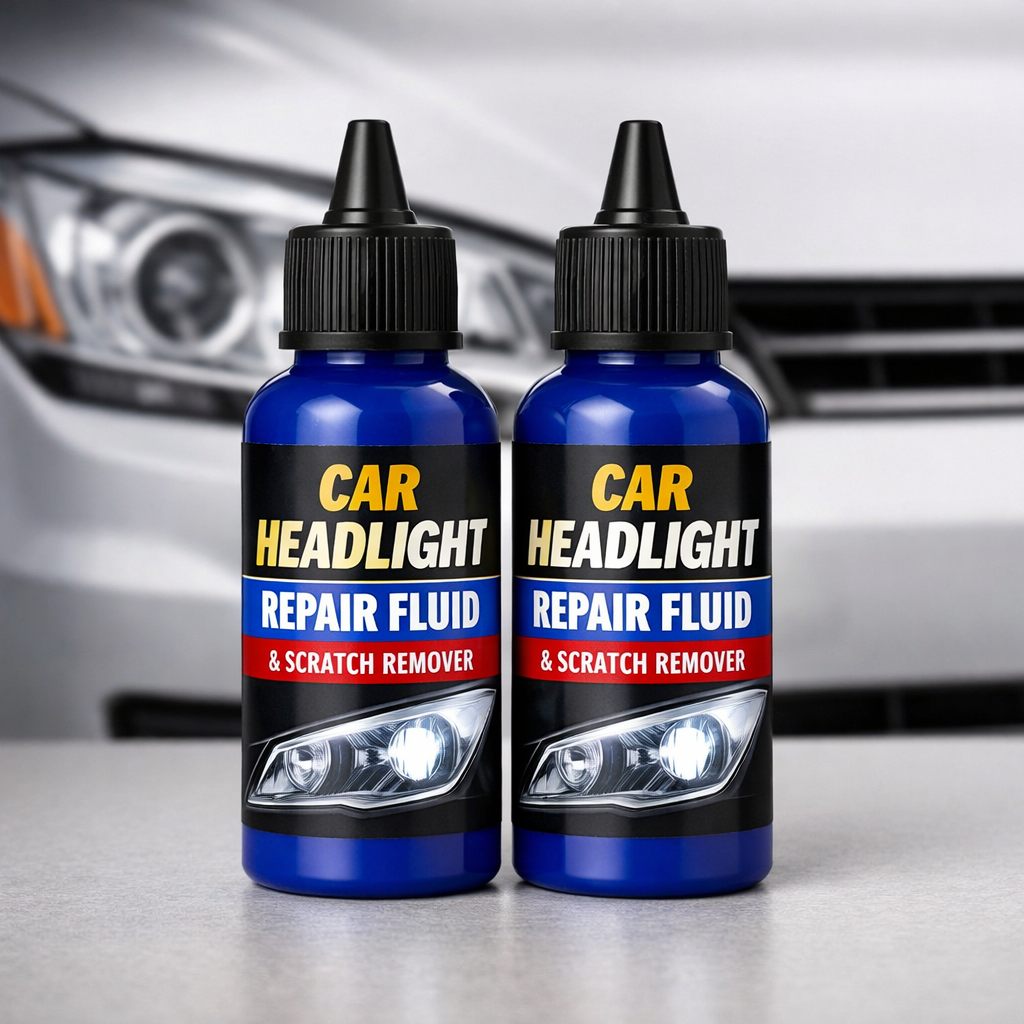 Car Headlight Restoration Fluid – Surface Care (Pack of 2)