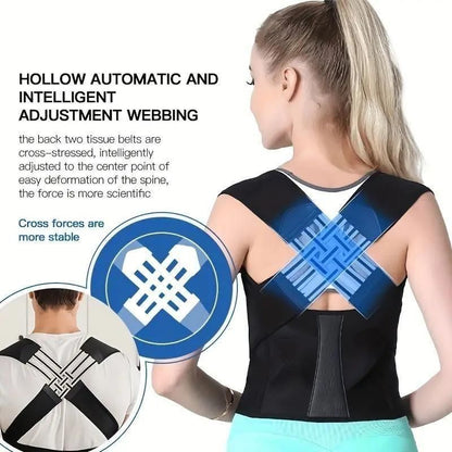 Adjustable Back Posture Corrector Slouching Relieve Pain Belt Women/Men