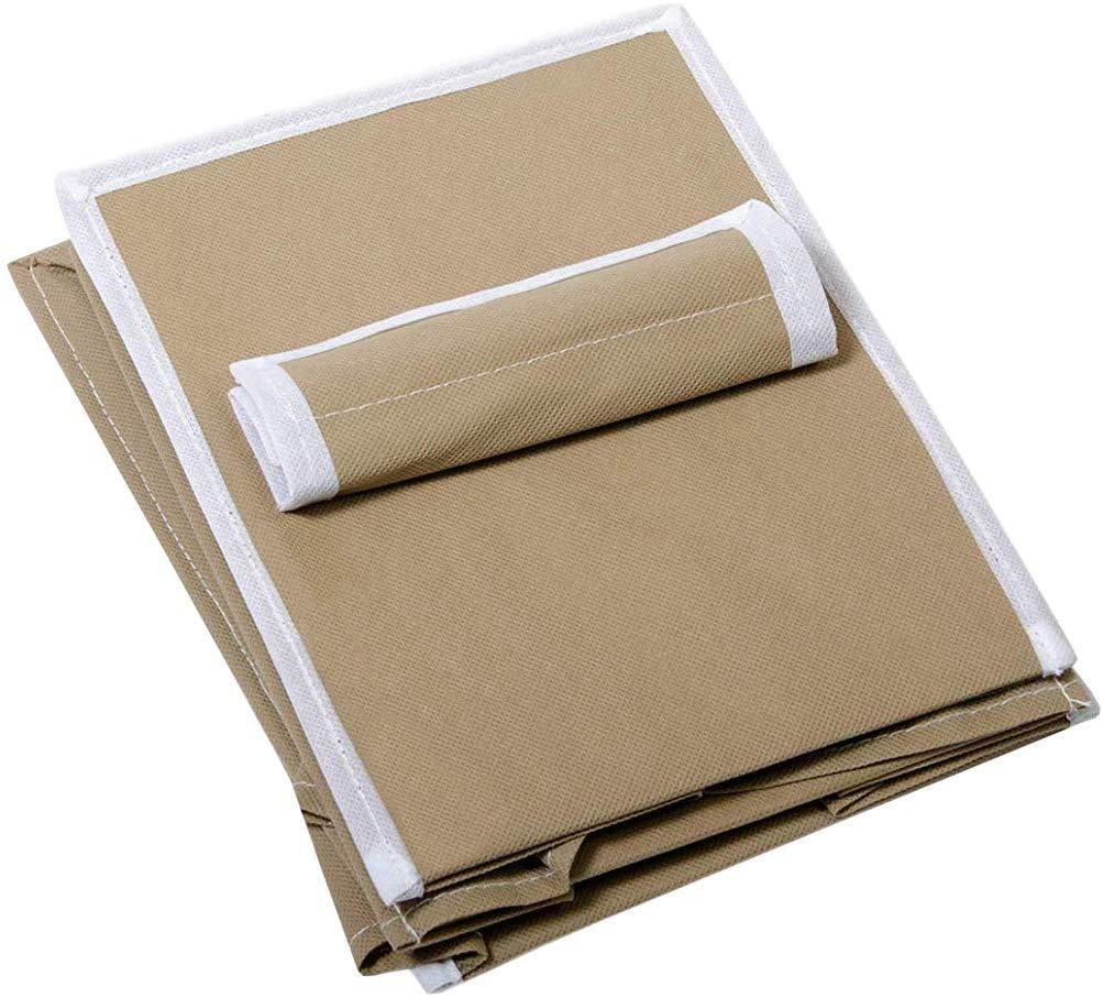 Hanging Cloth Wardrobe Organizer – 4 Shelves Storage Unit