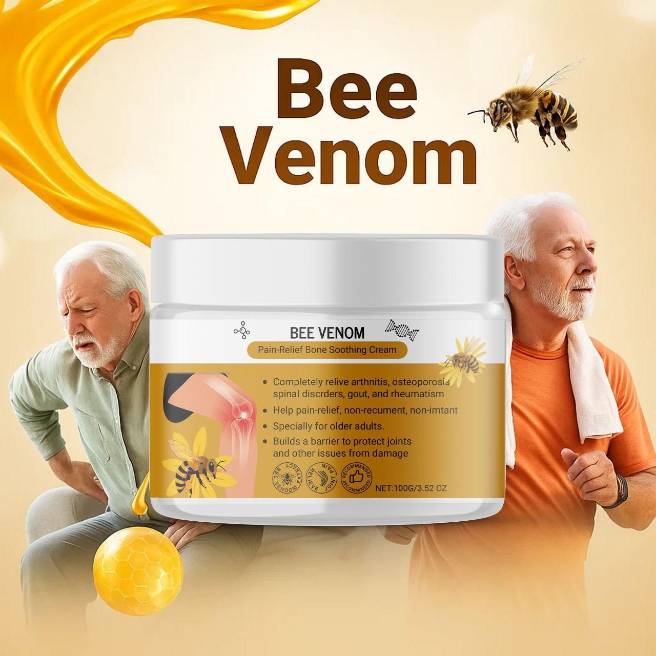 Bee Venom Body Comfort Cream – External Use (Pack of 2)
