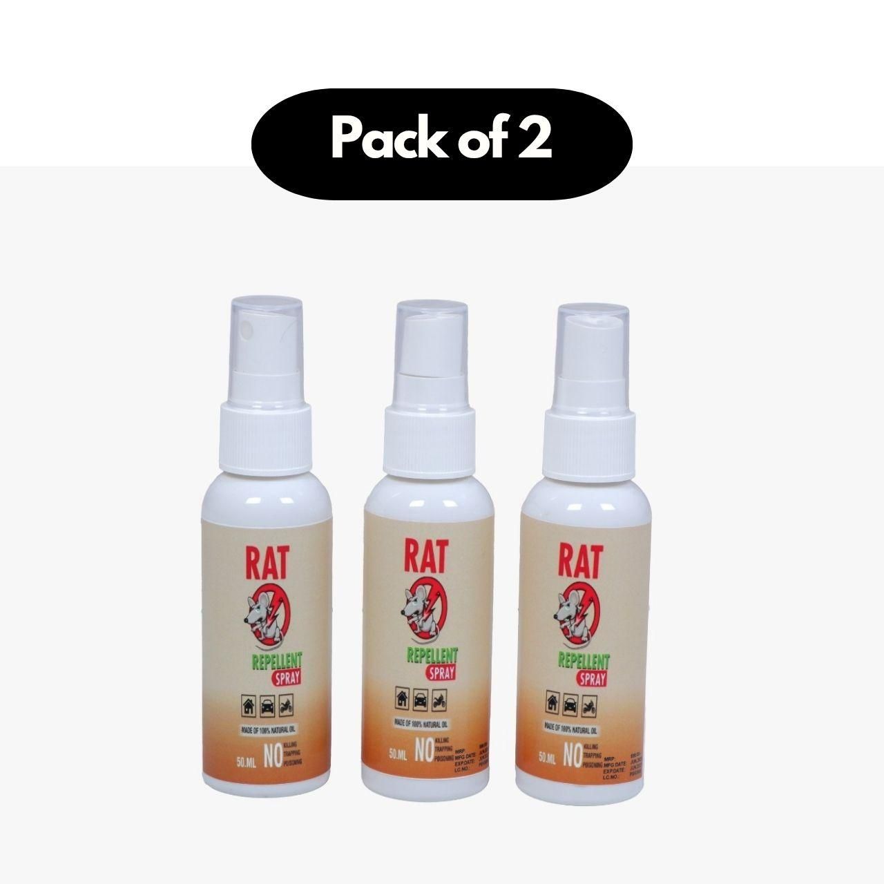 Rat Repellent Spray 50ML (Pack of 2)