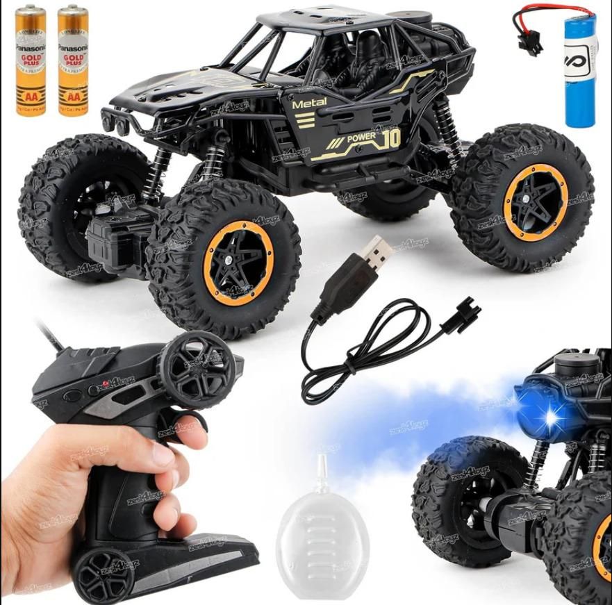 Monster Truck Rock Crawler – Remote Control Toy Vehicle