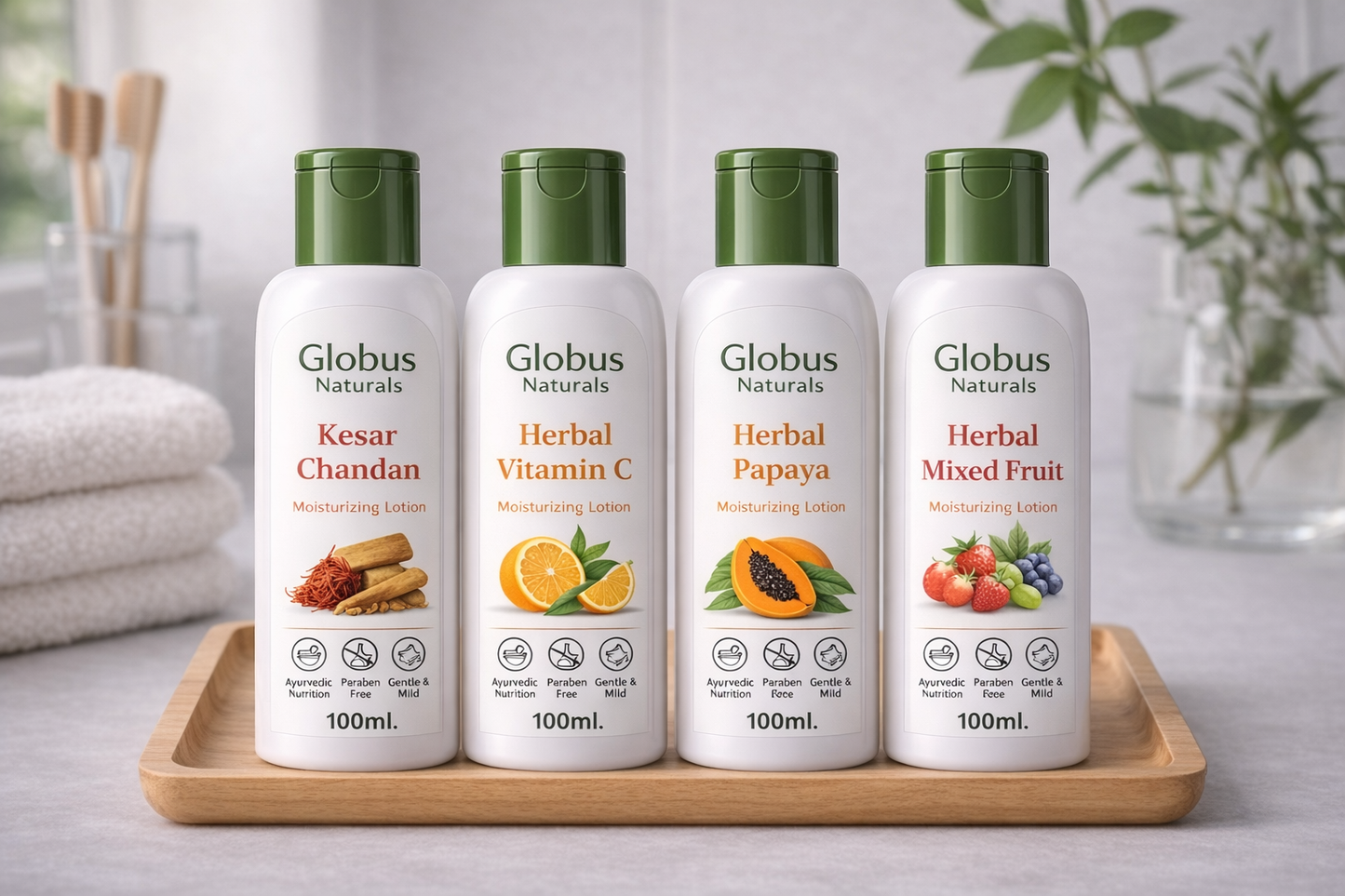 Herbal Moisturizing Lotion – Daily Care (Pack of 4)